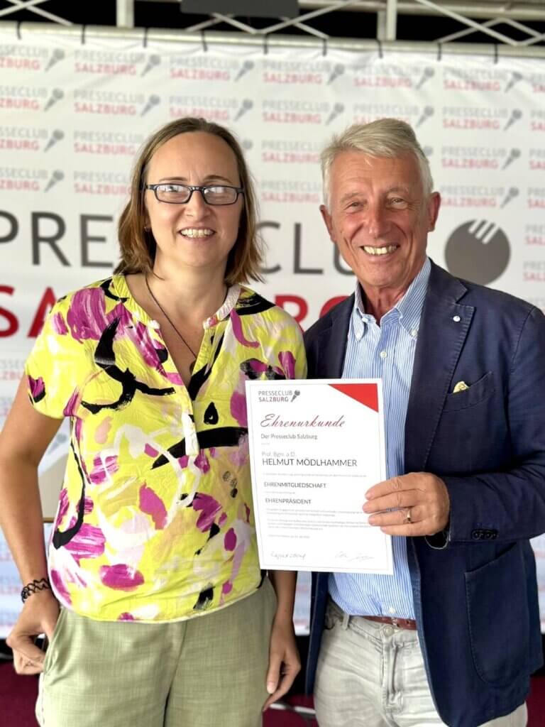 Sigrid Scharf und Helmut Mödlhammer